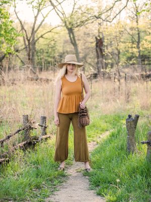 The Sleeveless Babydoll Top-made to order