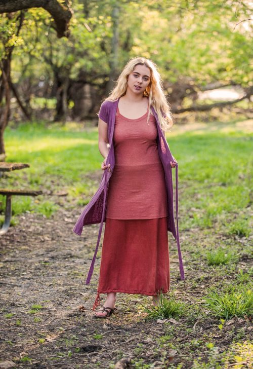 The Short Sleeve Wrap Dress-made to order - Image 2